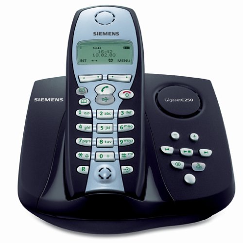 Festplatten: Siemens Gigaset C250 ozeanblau schnurlos Telefon