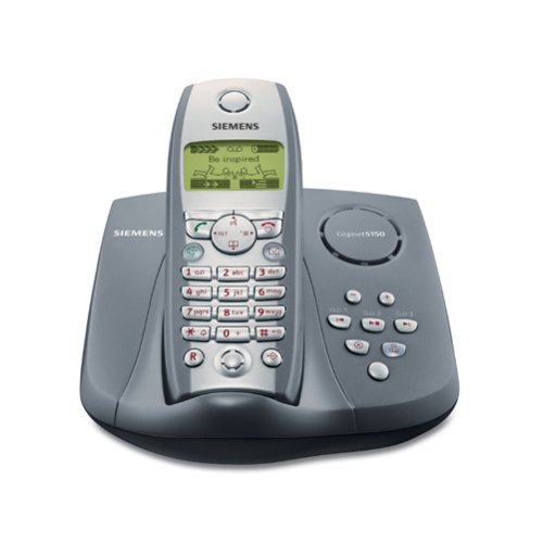 Festplatten: Siemens Gigaset S150 eisblau-metallic schnurlos Telefon