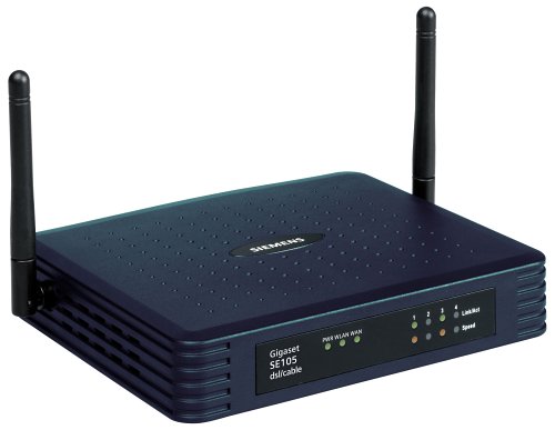 Festplatten: Siemens W-LAN Gigaset SE105 dsl/cable Wireless LAN Router