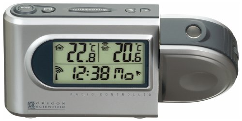 DVD Player: Oregon Scientific RMR 686 Projektion-Reise-Funkuhr, Thermometer Innen/Au�en