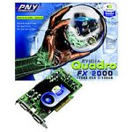 Projektoren: PNY QUADRO FX 2000 128 MB DDR AGP, DVI, TV-Out Grafikkarte
