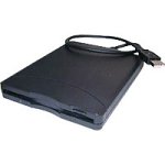 NoteBook: NEC UF-0002S Bulk schwarz Disketten-Laufwerk 1.44MB 3� extern USB2.0 schwarz