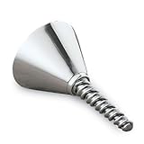 Wine Enthusiast Aerating French Pewter Wine Funnel