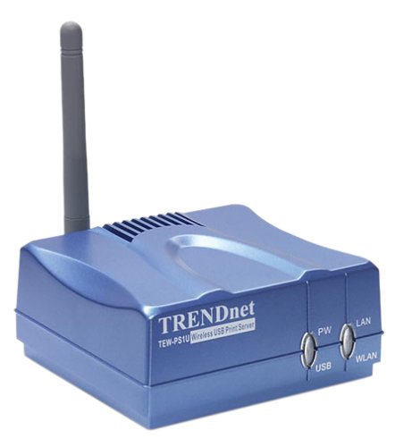 TV Geraete: Trendware TEW-PS1U Print Server Wireless 1USB Fast Ethernet/11Mbps