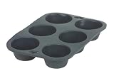 Farringdon Collection Flexible Silicone 6 Cup Muffin Pan