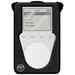 Digitalkameras: DLO Action Jacket, schwarz - Apple iPod Neoprenh�lle, inkl. Armband und G�rtelclip (f�r iPods 10 - 40 GB, driite Generation )