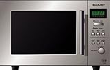 Sharp R24STM Compact Solo Stainless Steel 20L 800W Microwave