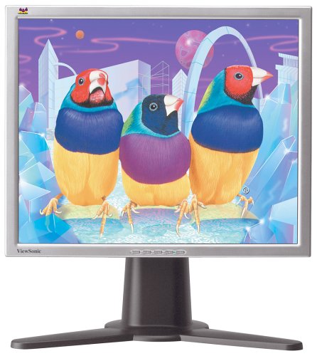 Verstaerker Und Receiver: ViewSonic VP201S 20 Zoll TFT-Monitor DVI (Pivot)