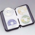 Arvel CDF96BK CD�t�@�C���P�[�X 96�����[ �`���R�[���u���b�N