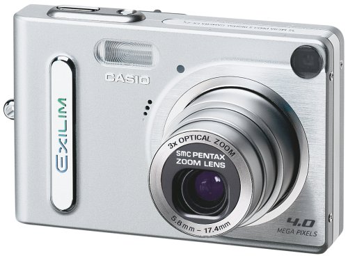 Camcorder: Casio EXILIM EX-Z4 Digitalkamera (4,0 Megapixel)