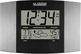 La Crosse Technology WS-8157U-A Digital Wall Clock with Remote Temperature and Weather Forecast