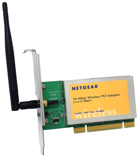 Notebooks: Netgear WG311GR Wireless PCI Adapter 54MBit/s, 802.11g, Netzwerkkarte
