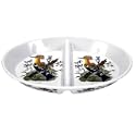 Portmeirion Birds of Britain Earthenware Oval Divided Dish