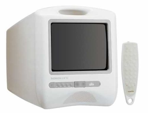 TV Ger&auml;te: Thomson SUGAR 10-Zoll/ 25 cm 4:3 50 Hertz Fernseher kristallweiss