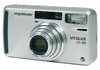 Verst&auml;rker und Receiver: Voigtlaender Vitolux 28-90 Sucherkamera 135 mm Kamera