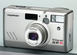 Verst&auml;rker und Receiver: Voigtlaender Vitoret 35-80 DATE Sucherkamera 135 mm Kamera