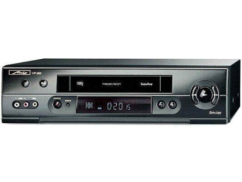 MP3 Player: Metz VF 48 4 VHS Videorekorder platin metallic