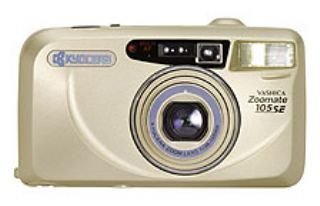 Rohlinge: Yashica Zoomate 105 SE DATE Sucherkamera 135 mm Kamera champagner