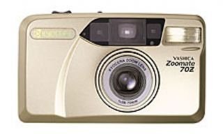 Rohlinge: Yashica Zoomate 70 Z Sucherkamera 135 mm Kamera champagner