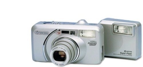 Rohlinge: Yashica Zoomate 150 EF Sucherkamera 135 mm Kamera champagner