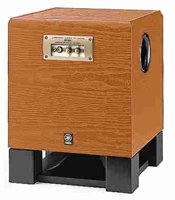 Rohlinge: Yamaha YST-SW320 Subwoofer aktiv Lautsprecher Kirsche