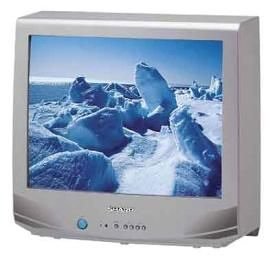 Festplatten: Sharp 21 HS-50 S 4:3 Format 50 Hertz Fernseher anthrazit