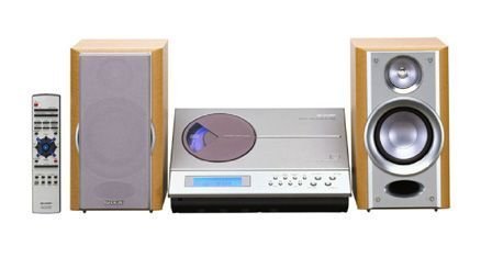 Festplatten: Sharp XL-T 300 H Monoblock -Stereo mit Lautsprecherpaar Kompaktanlage