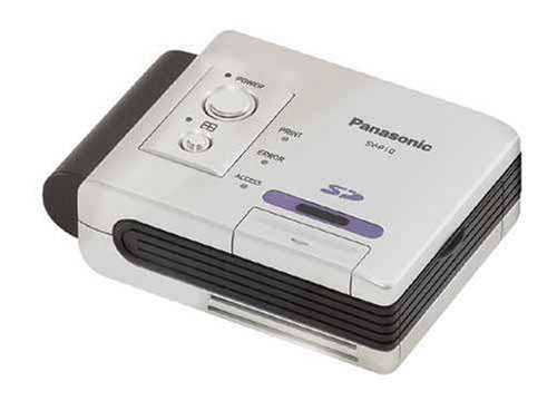 Projektoren: Panasonic SV-P10E Drucker silber