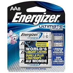Energizer L91BP-8 Lithium AA Photo Battery (8-Pack)