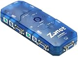 4 Port KVM Switch - AUTO4 Sets Of 6 Ft Cables Incl.