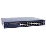 Notebooks: Netgear FS526TGE Switch Fast/Giga 24xRJ45 10/100 +2xRJ45 100/1000BT 13'