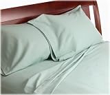 Wamsutta 100% Cotton Luxury Flannel Standard Sham, Celadon