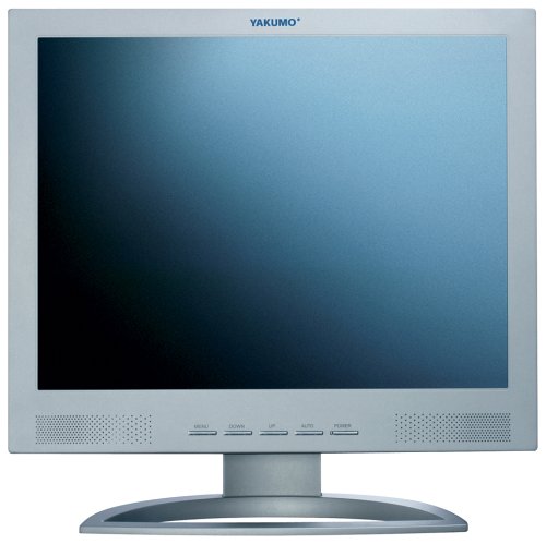 Rohlinge: Yakumo 19AL 19-Zoll TFT-Monitor silber (integr. Lautsprecher, DVI)