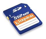 Kingston 512 MB Secure Digital Card (SD/512)
