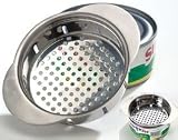 Progressive Stainless Steel Can Colander STAINLESS STEEL