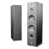 JBL Northridge E90 3-Way Dual 8-Inch Floorstanding Speaker, Single (Black Ash)