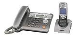 Panasonic KX-TCD545EM Corded Phone with Answer Machine and Additional Cordless Handset and Charger