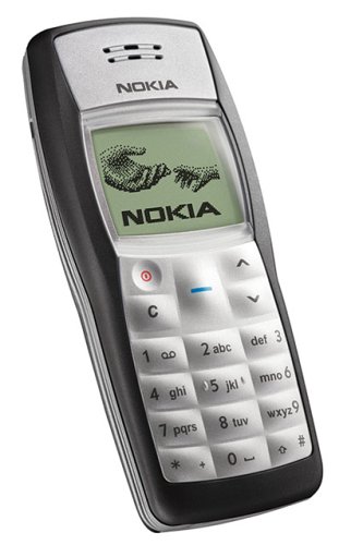 NoteBook: Nokia 1100 schwarz Handy