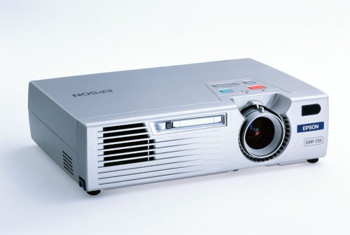 Drucker: Epson EMP-735 LCD-Projektor (Wireless LAN, 2000 ANSI Lumen, Kontrast 400:1)