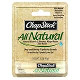 Chapstick All Natural, 0.15-Ounce, 12 Tubes