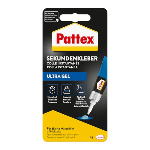 Heimkinosysteme: HENKEL Pattex-Super-Gel  3g