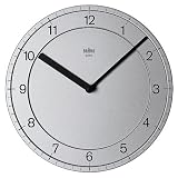 Braun classic ウォールクロック シルバー ABW31 2910079 Braun classic ウォールクロック シルバー ABW31 2910079