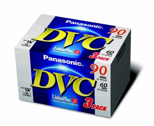 Projektoren: Panasonic AY-DVM 60 FE mini DV-Videokassette (60min) 3er Pack