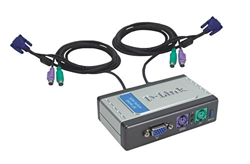 Digitalkameras: D-Link DKVM-2K Umschalter KVM f�r 2 PCs