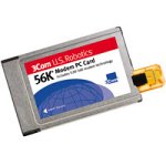 Audio und Video: U.S. Robotics 56K Winmodem Modem PC Card 56000 bps TypII V.90 XJACK DE