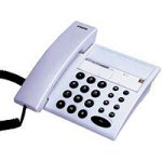 Festnetztelefone: FMN alpha Base Telefon draht.Komf. lichtgrau