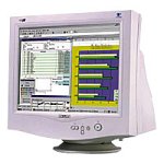 Projektoren: Philips 107T20 Brilliance Monitor 17' 1280 x 1024 60Hz digt OSD TCO99 Standard-grau