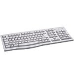 Audio und Video: Ultron UST-100 Tastatur PS/2 109 Tasten MS W98 D Weiss