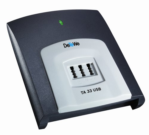 Digitalkameras: DeTeWe TA33 USB ISDN-Terminaladapter mit USB-Schnittstelle