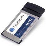 PDAs: Zyxel ZyAIR B-100 Funk-LAN Adapter PCMCIA 2.4 GHz 11Mbps D